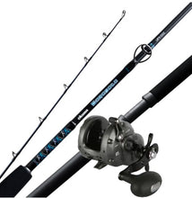 Load image into Gallery viewer, Okuma Cortez 12 Star Drag &amp; Sarasota 7’ Live Bait Rod Combo
