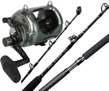 Load image into Gallery viewer, Okuma Makaira 50WII Gun Metal &amp; ECS Custom 6’ Combo
