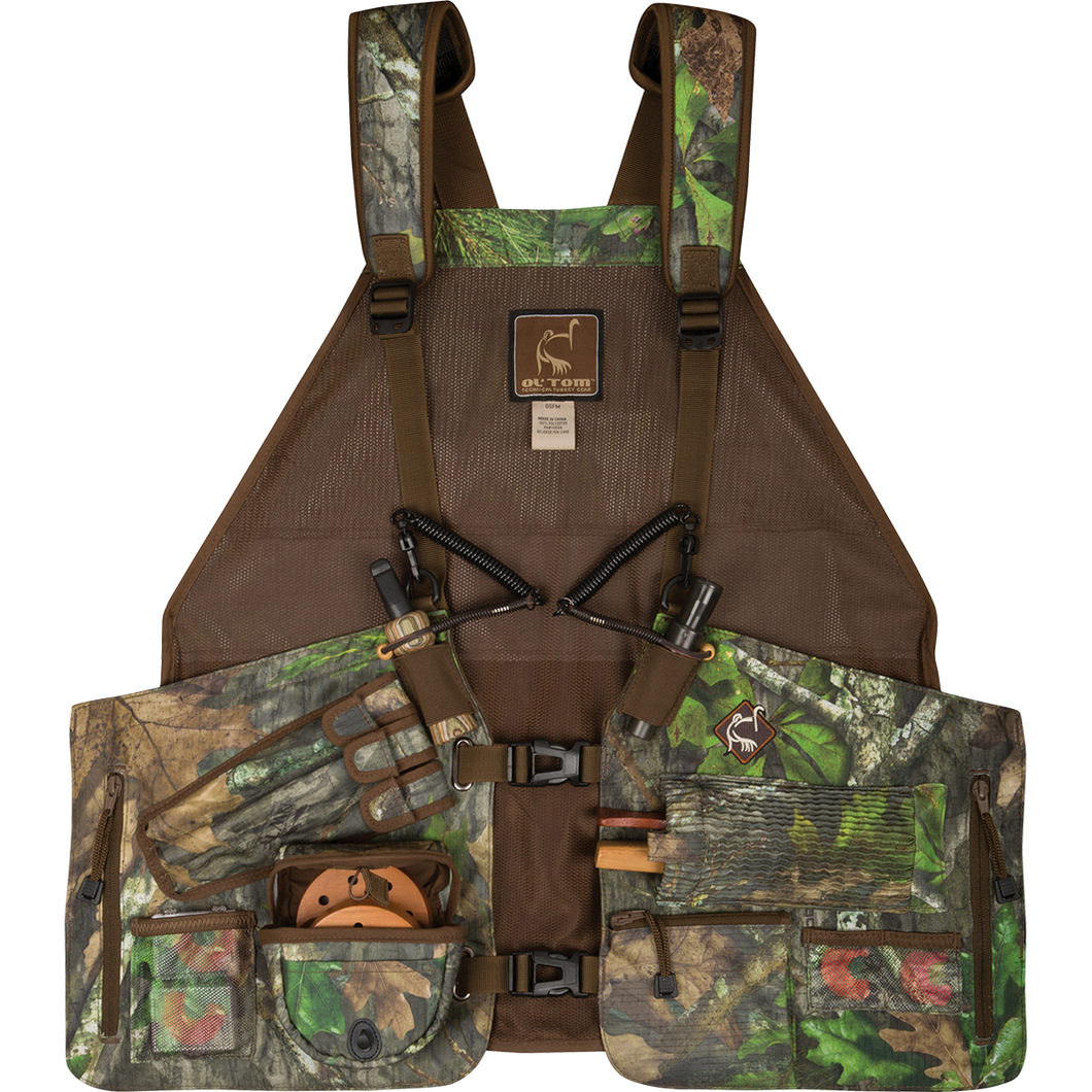 Drake Time & Motion™ Easy-Rider Turkey Vest Mossy Oak Obsession