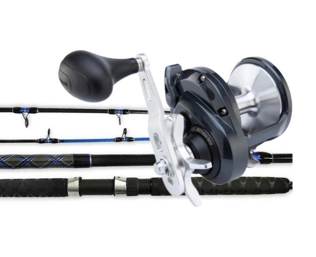 Shimano Torium 30HG Star Drag & Tsunami Sapphire XT Pro 7’ Live Bait Rod Combo