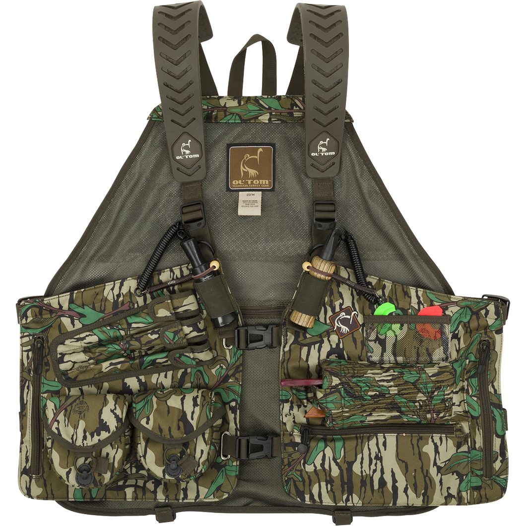 Drake Time & Motion™ Gunslinger Turkey Vest Mossy Oak Greenleaf