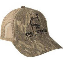 Load image into Gallery viewer, Drake Camo Mesh Back Ol&#39; Tom Logo Cap
