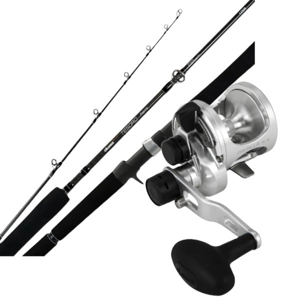 Cavalla 5 Single Speed & Tesoro 6’ Heavy Jigging Combo