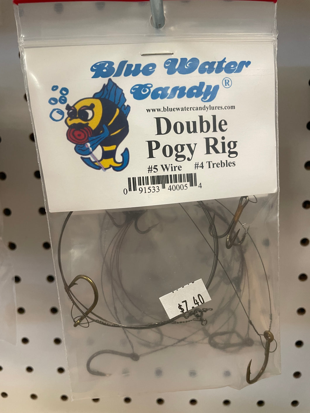 Blue Water Candy Double Pogy Rigs