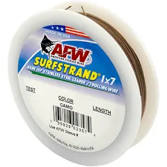 AFW Surfstrand 1x7 Stainless Steel Leader Wire