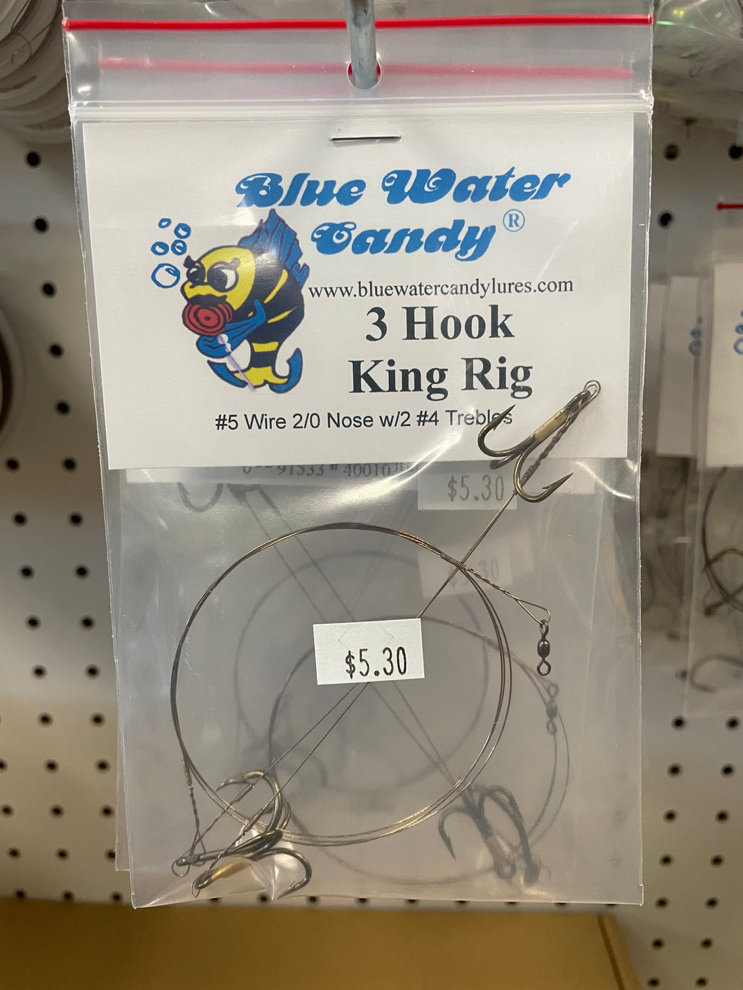 Blue Water Candy 3 Hook King Rig