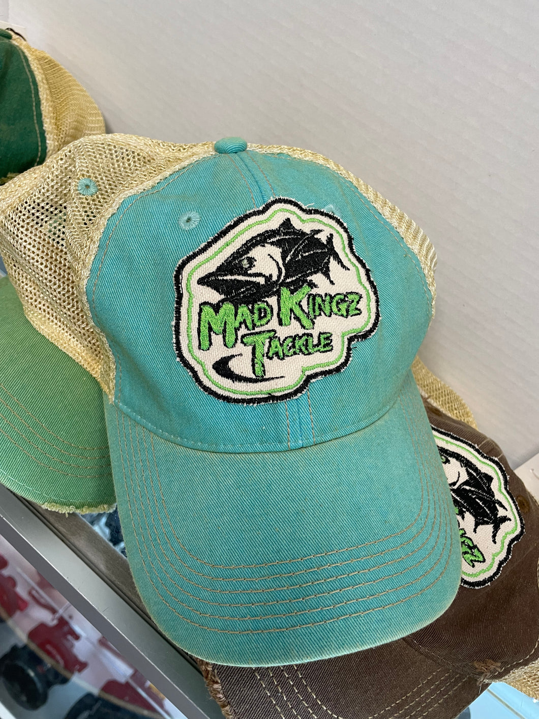 Madkingz Retro Hat Aqua Blue