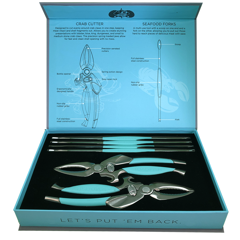 Toadfish Crab & Lobster Tool Set