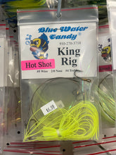 Load image into Gallery viewer, Blue Water Candy King Rig Hot Shot
