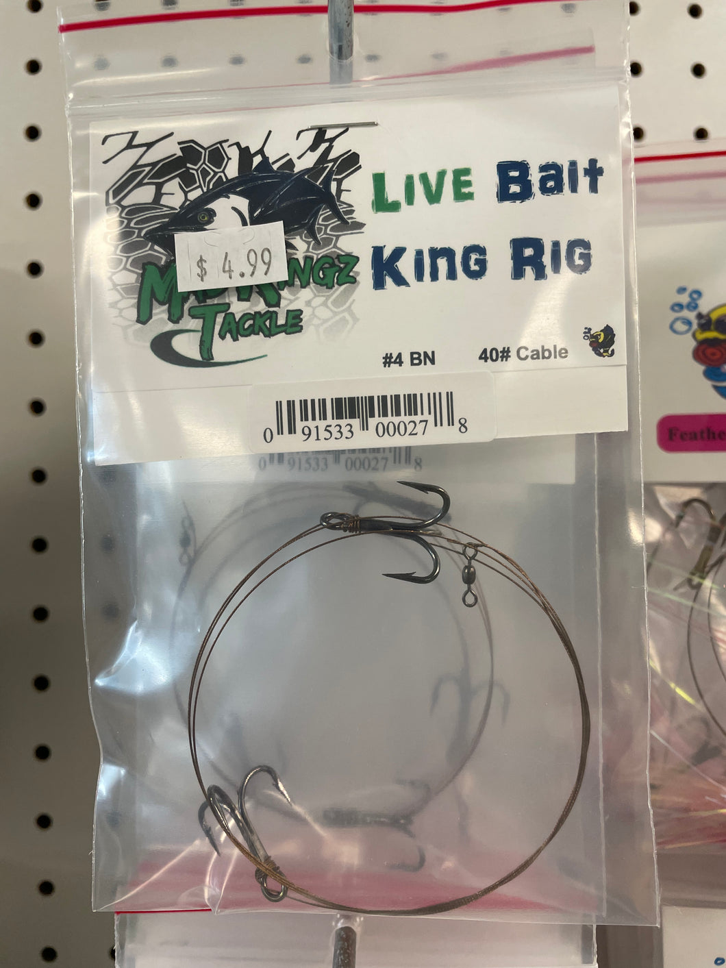 Blue Water Candy Naked Live Bait King Rig